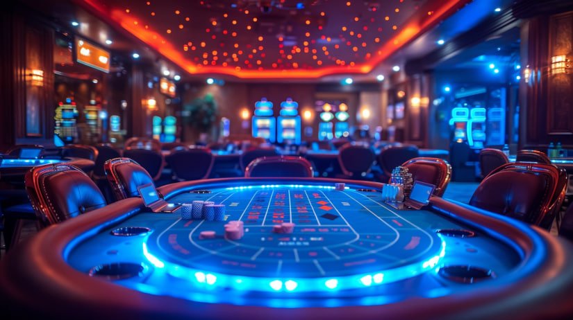 Dealer and player chat interface during a live table session